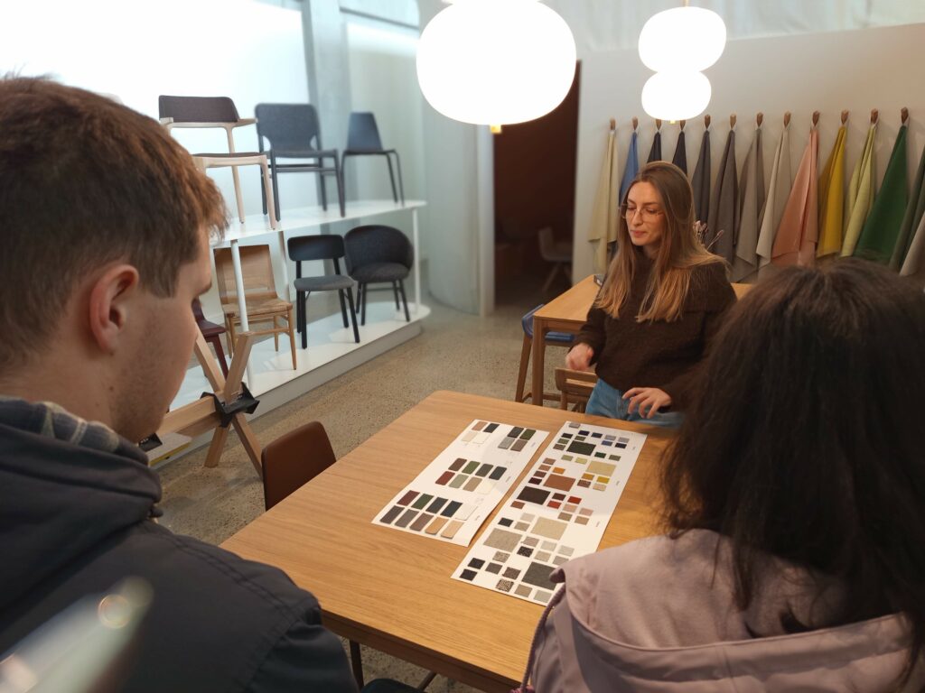 visite du showroom 
